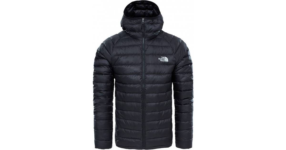 north face trevail hoodie black