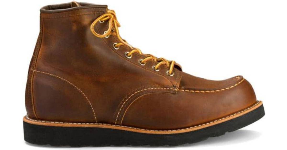 red wing moc toe copper