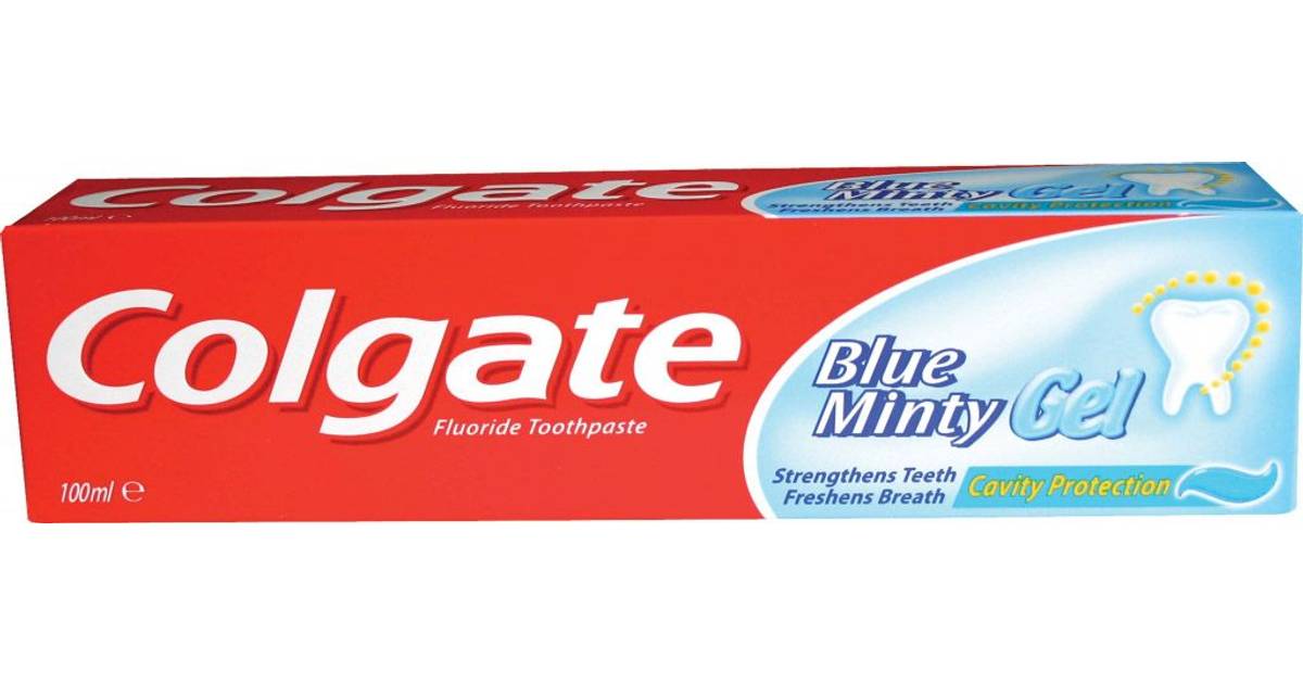 colgate blue minty gel toothpaste