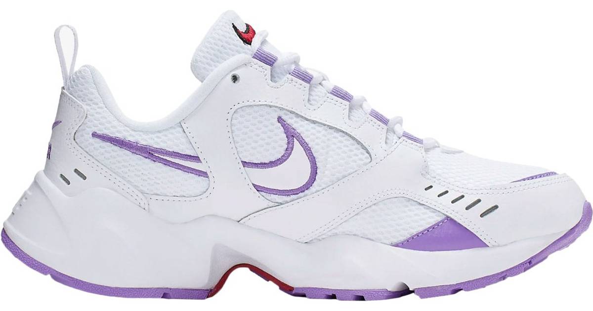 nike air heights white purple