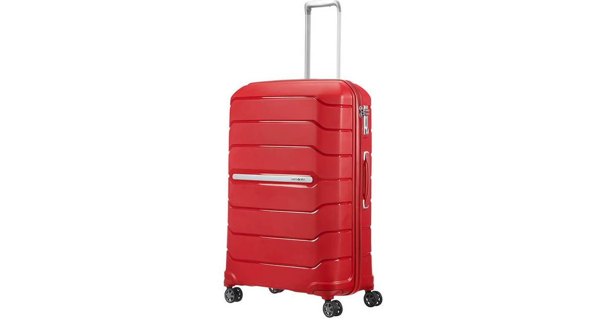 samsonite plastic suitcase