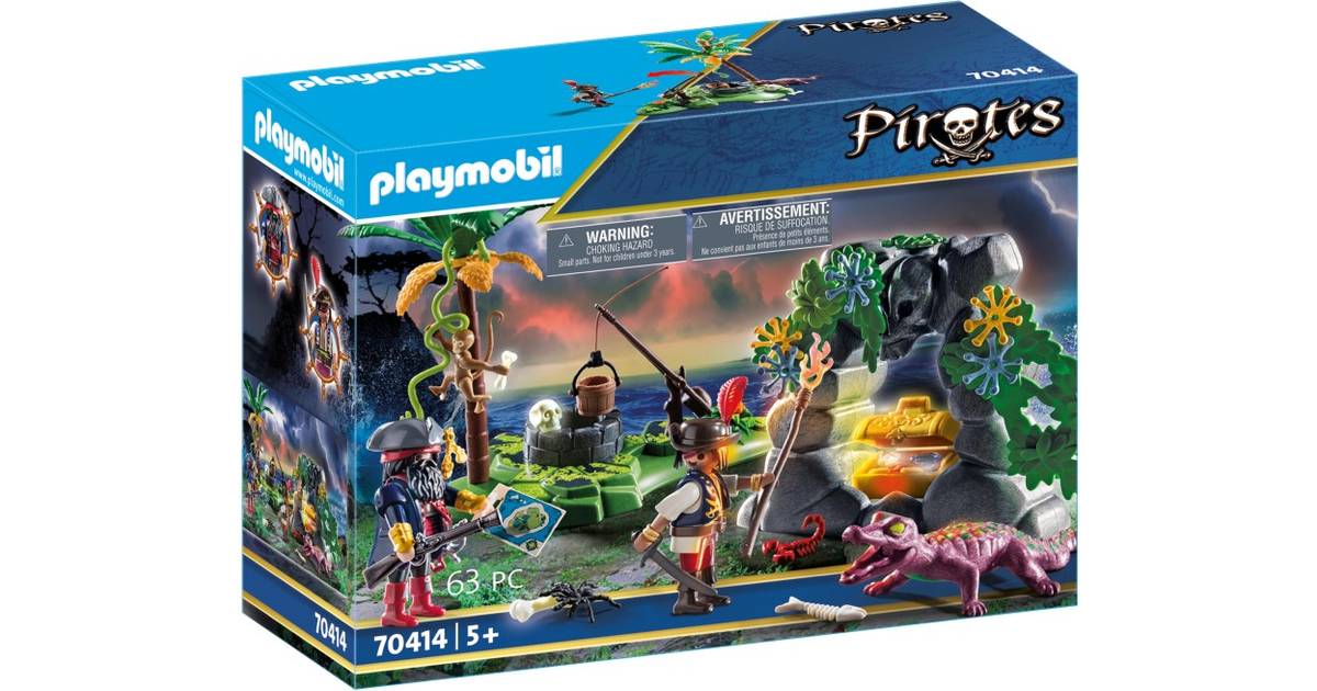 Playmobil Pirate With Cannon Pirates Playset Toys Games Playsets