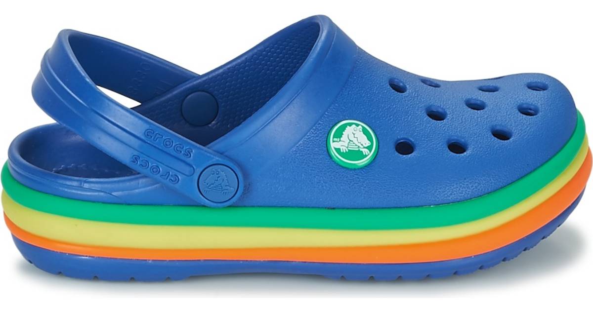 blue jean crocs