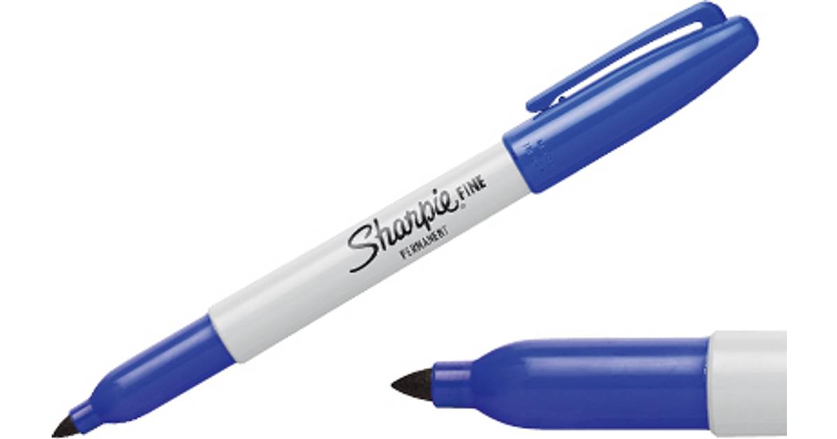 blue sharpie