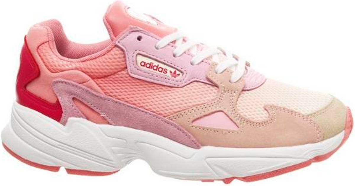 adidas originals falcon in pink and coral