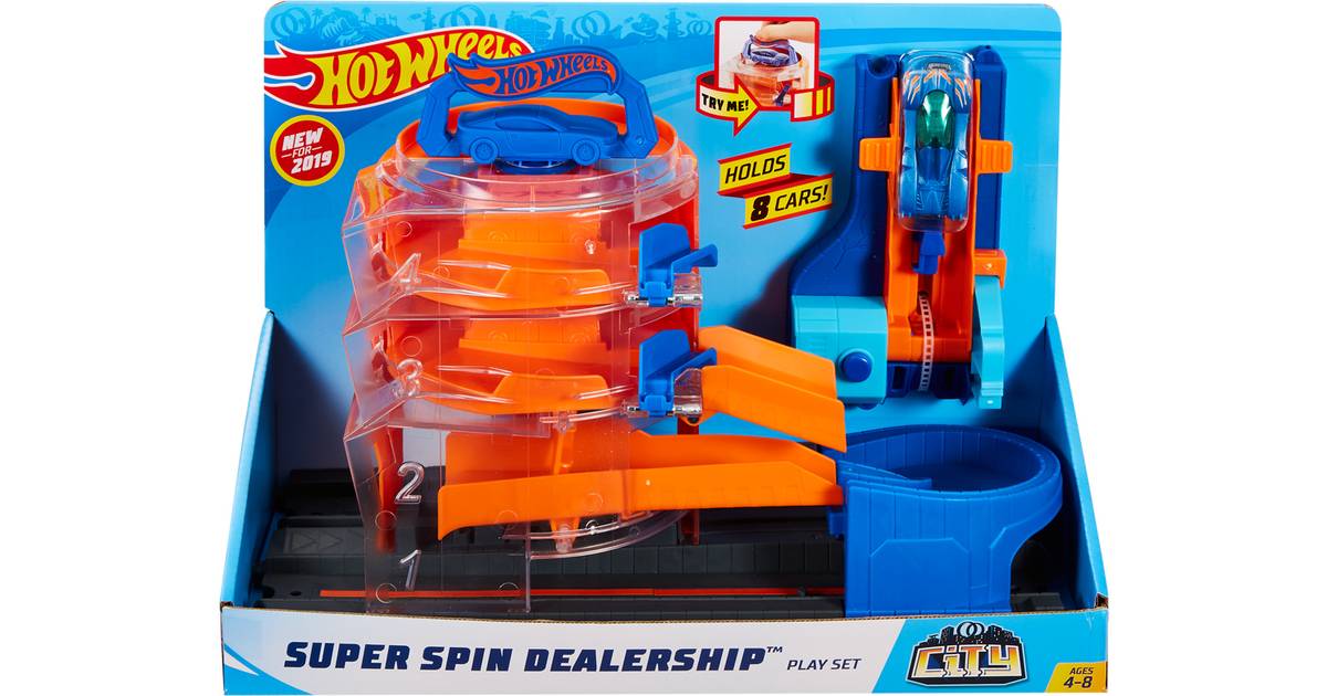 hot wheels city super spin tire shop