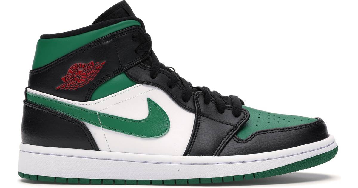 air jordan 1 green and white