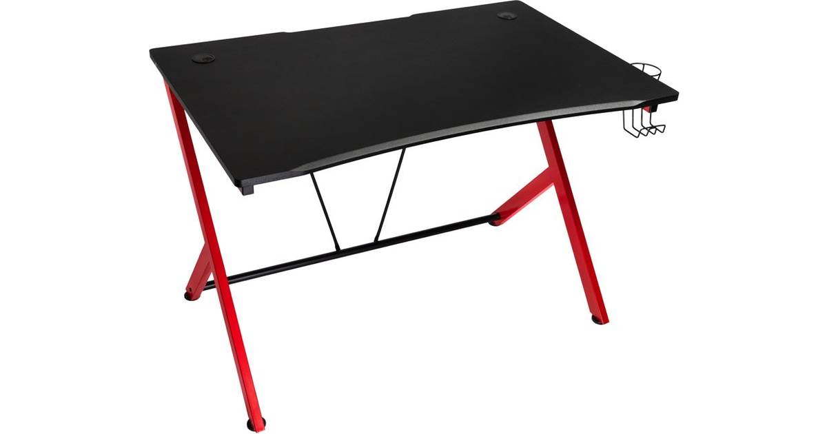 Nitro Concepts D12 Gaming Desk Black Red See Price