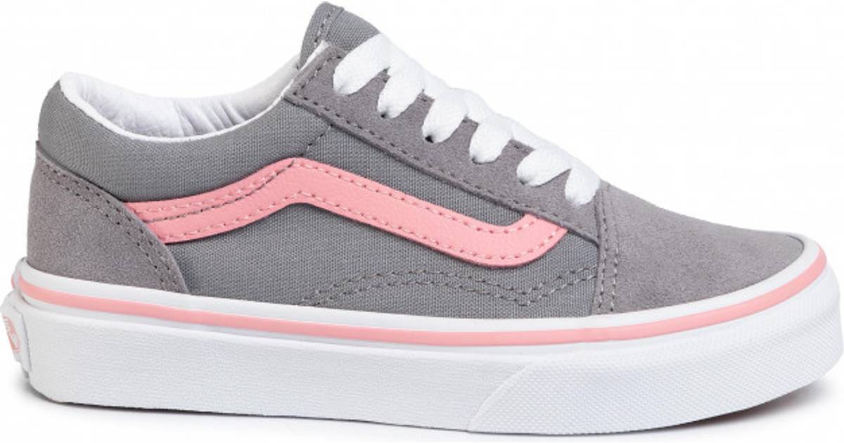 vans old skool grey pink