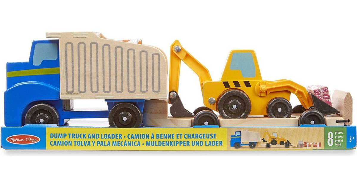 melissa and doug mighty builders garbage truck