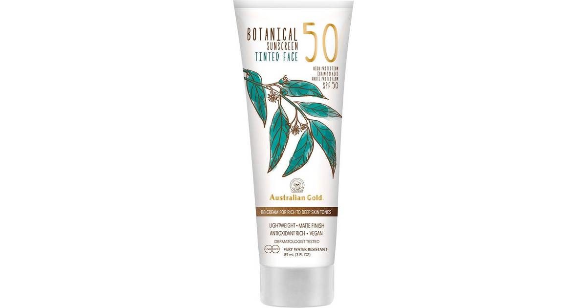 australian gold tinted mineral sunscreen