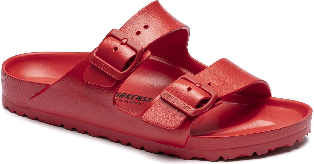 birkenstock arizona essentials red