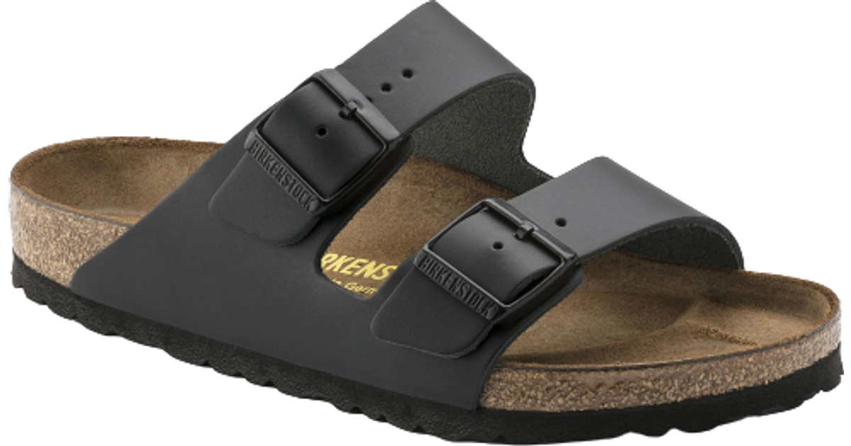 birkenstock black leather sandals