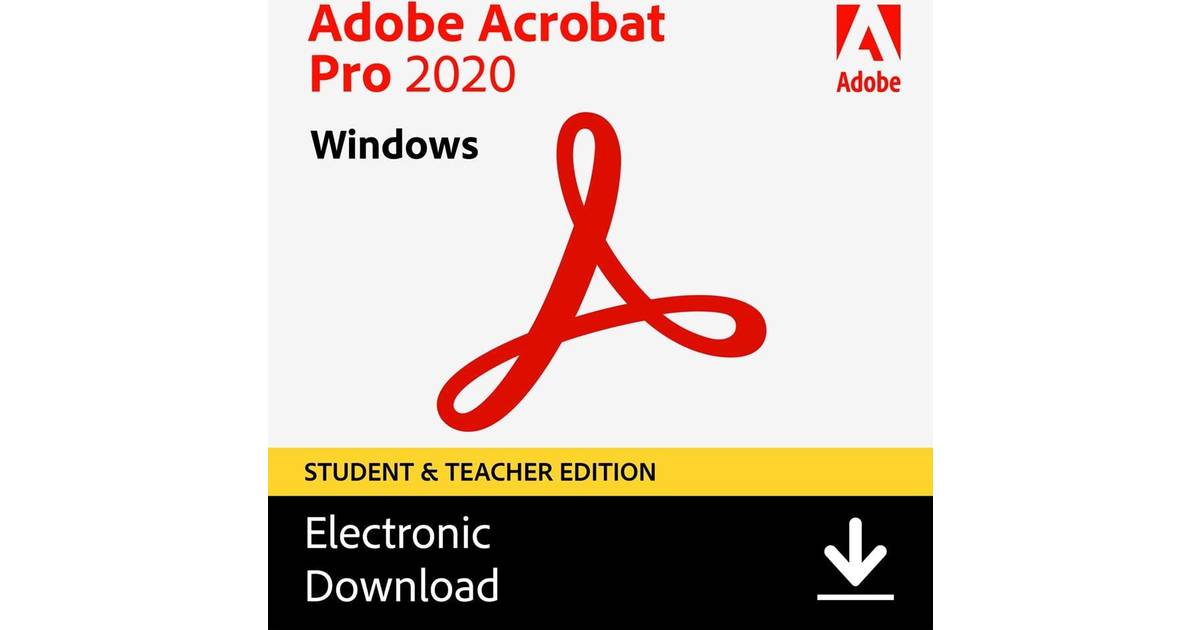 download adobe acrobat pro 2020 student and teacher edition