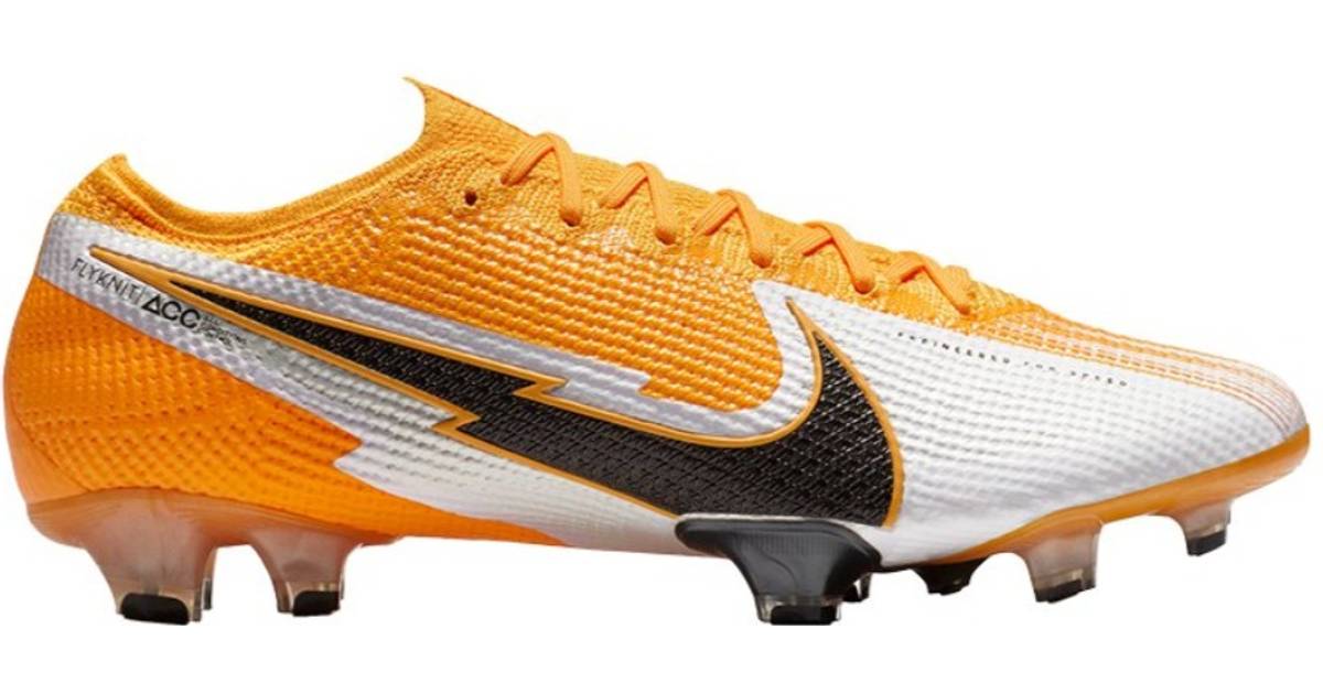 mercurial orange and white