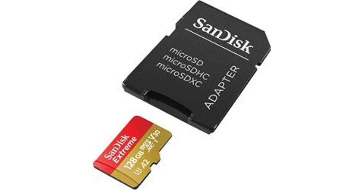 Sandisk Extreme Microsdxc Class 10 Uhs I U3 V30 160 90mb S 128gb Adapter