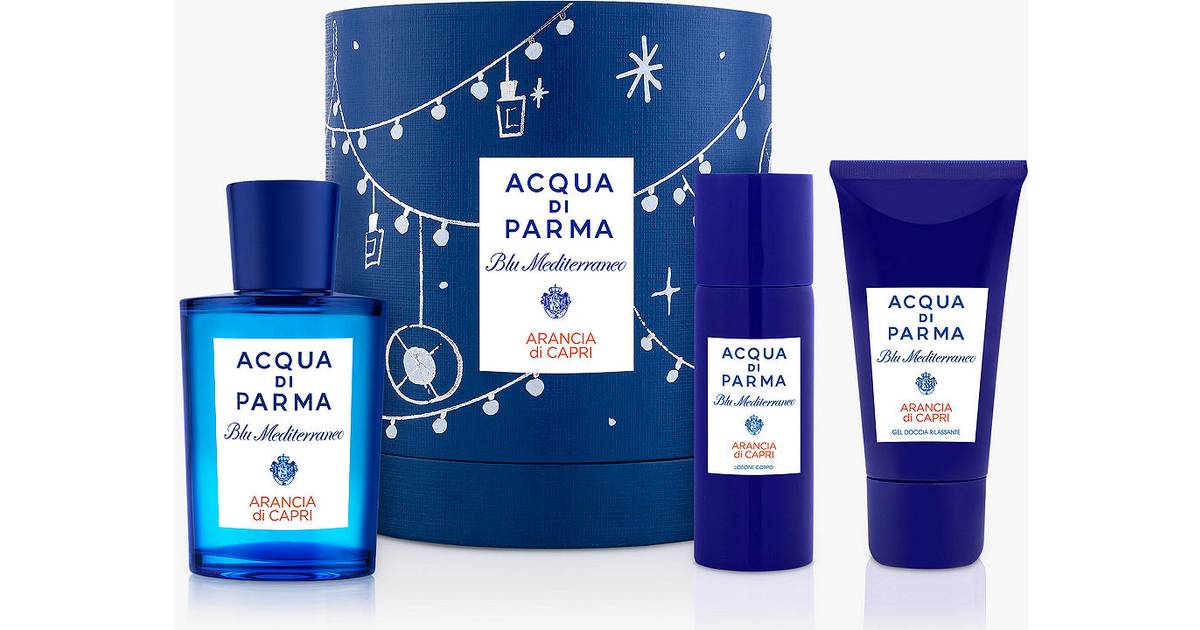 Acqua Di Parma Blu Mediterraneo Arancia Di Capri Gift Set Edt 75ml Shower Gel 40ml Body Lotion 50ml