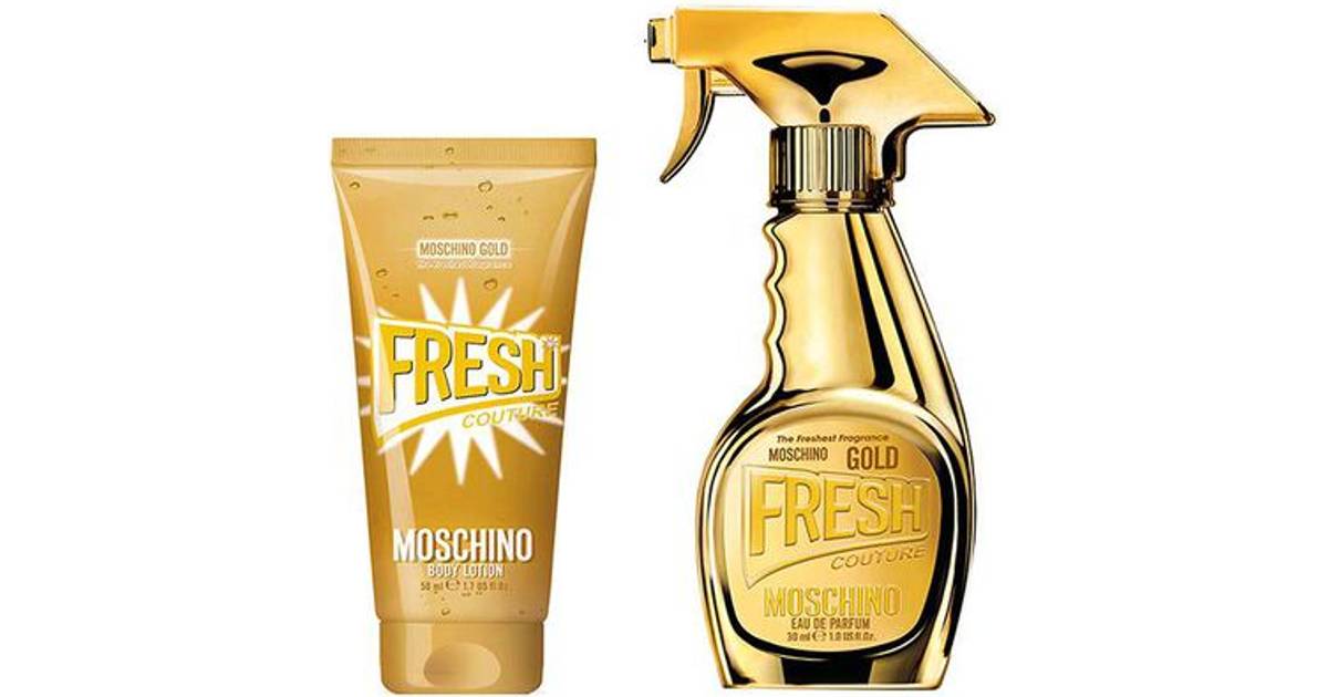 moschino fresh gold set