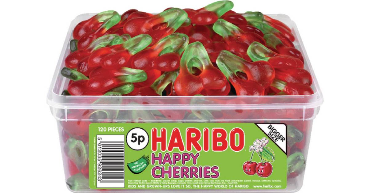 Haribo Giant Happy Cherries Tub • See the Lowest Price