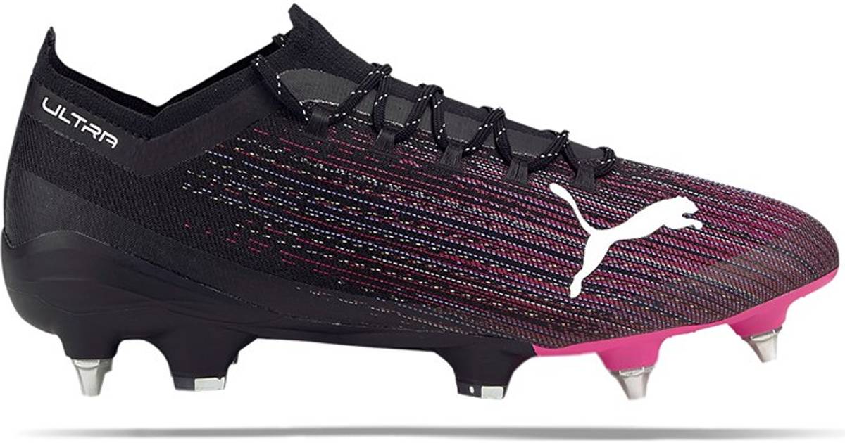 puma ultra black and pink