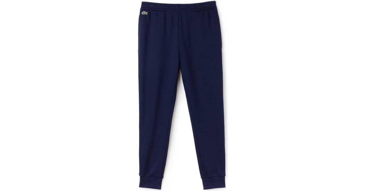 navy blue lacoste sweatpants