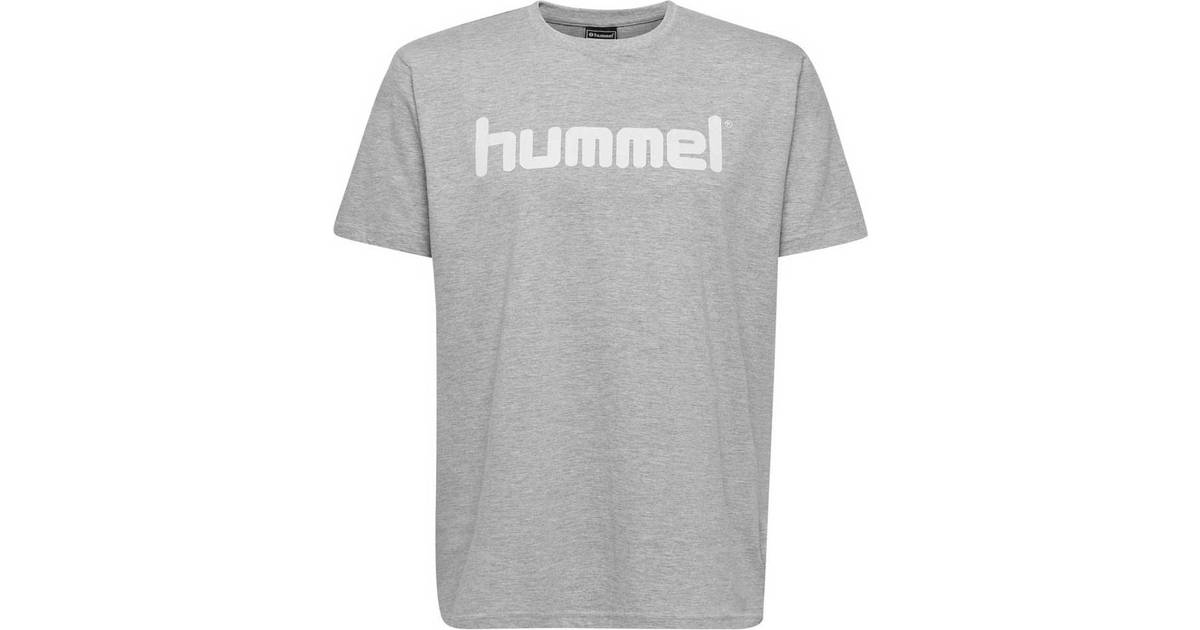 semafor melodisk Matematisk Hummel Go Kids Cotton Logo T-shirt - Grey Melange (203514-2006)