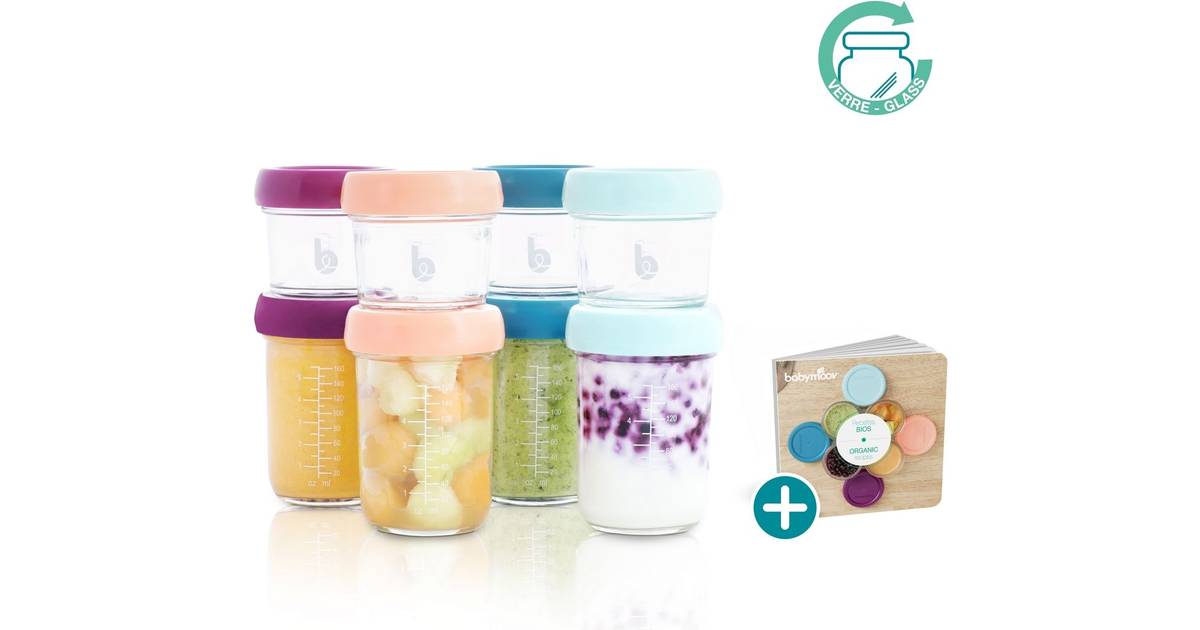 Babymoov Glass Babybols Food Storage Multiset