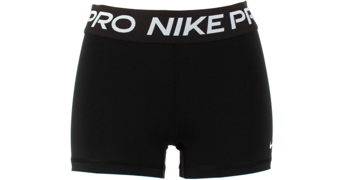 acampar mayor inferencia Nike Pro 365 3" Shorts Women - Black/White • Price »