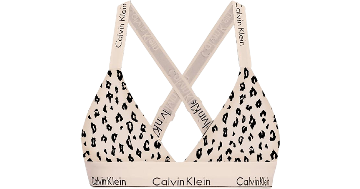 calvin klein cross back triangle bra