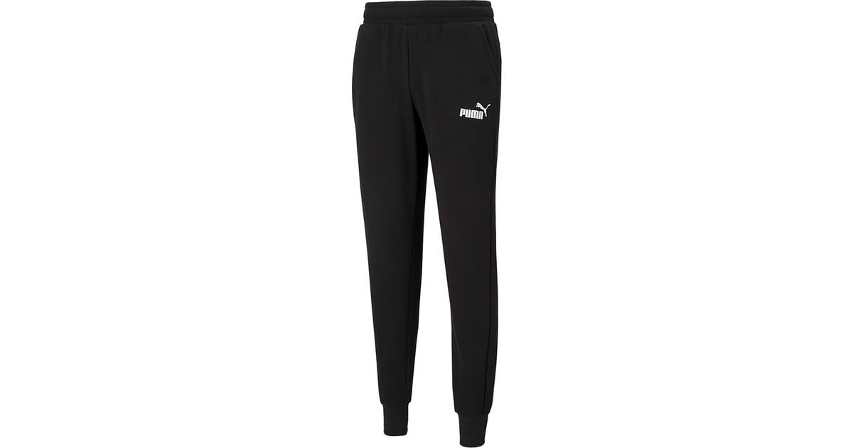 puma essentials black sweatpants