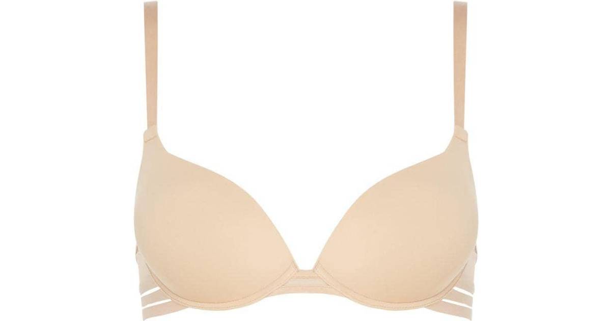 Maison Lejaby Nufit Push Up Bra Beige See Price