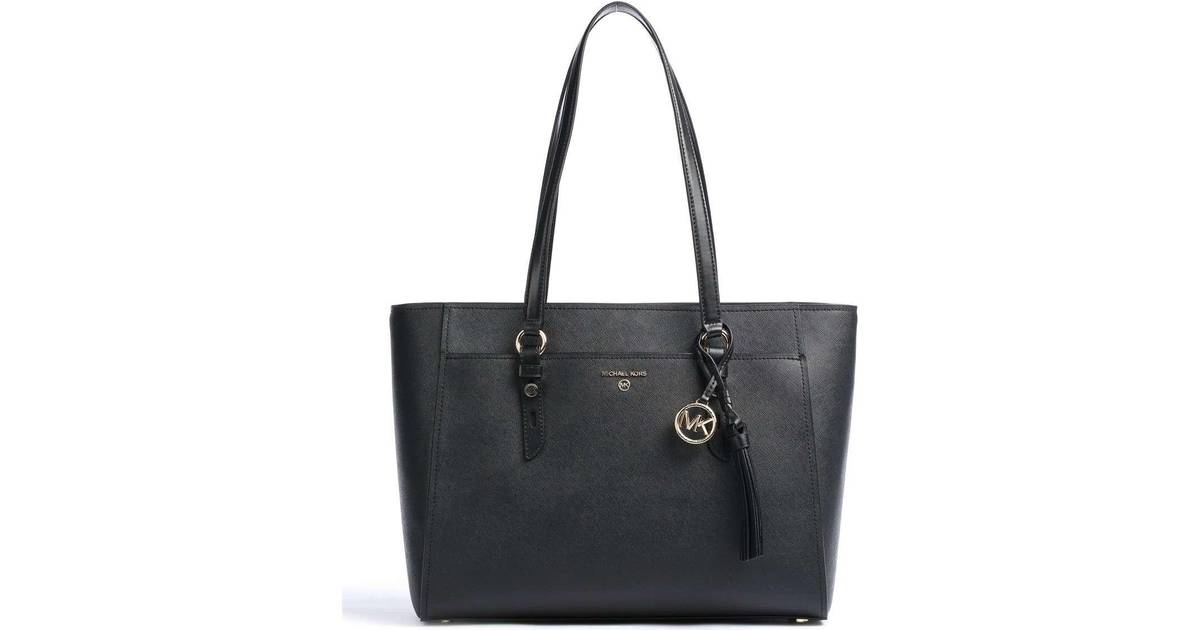 sullivan large saffiano leather tote bag