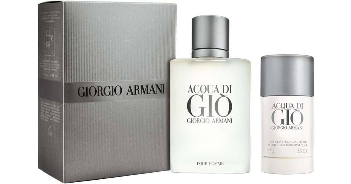 Giorgio Armani Acqua Di Gio Gift Set EdT 100ml + Deo Stick 75g • Price »