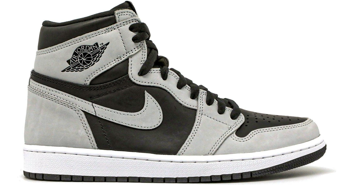 air jordan 1 grey smoke high