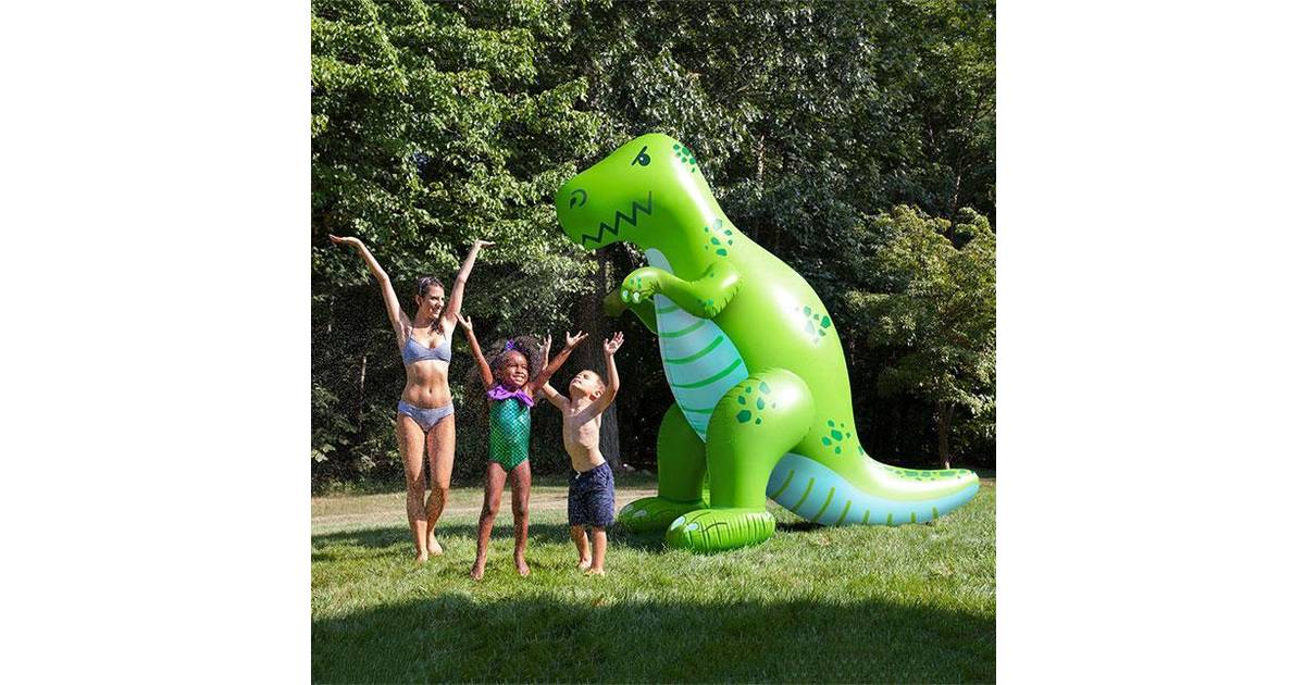 6ft dinosaur sprinkler