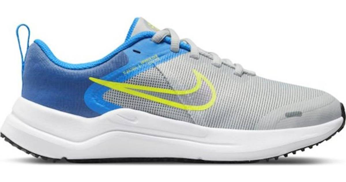 Nike Downshifter 12 GS - Grey Fog/Flat Pewter/Mystic Navy/Grey Fog ...