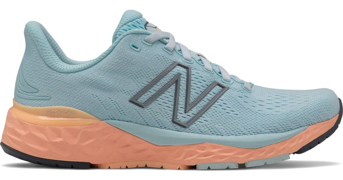 New Balance Women's Fresh Foam 880v11 in Blue/Yellow Synthetic