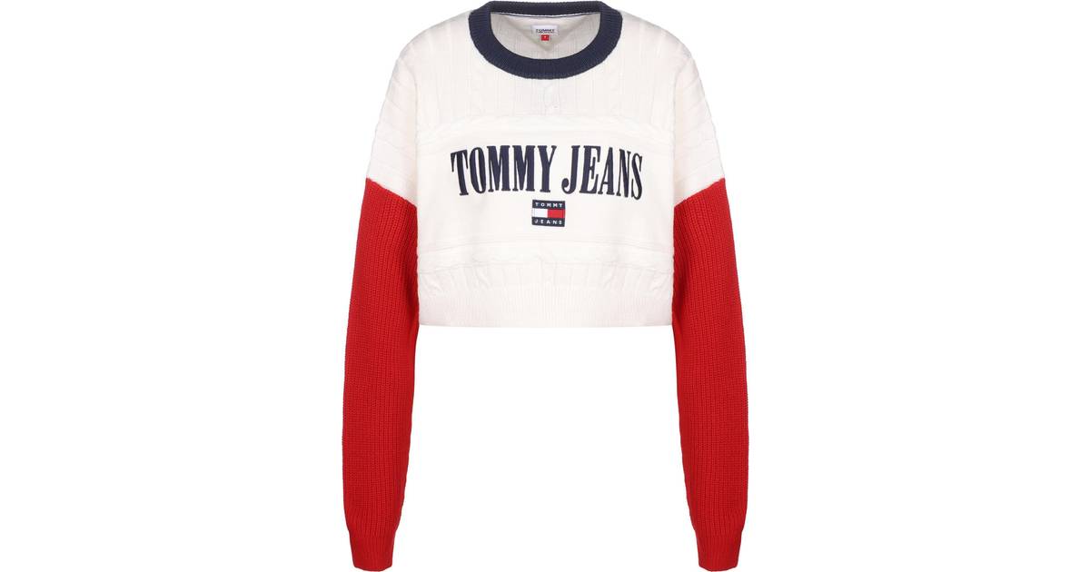 Tommy Hilfiger Archive Relaxed Cropped Jumper • Price