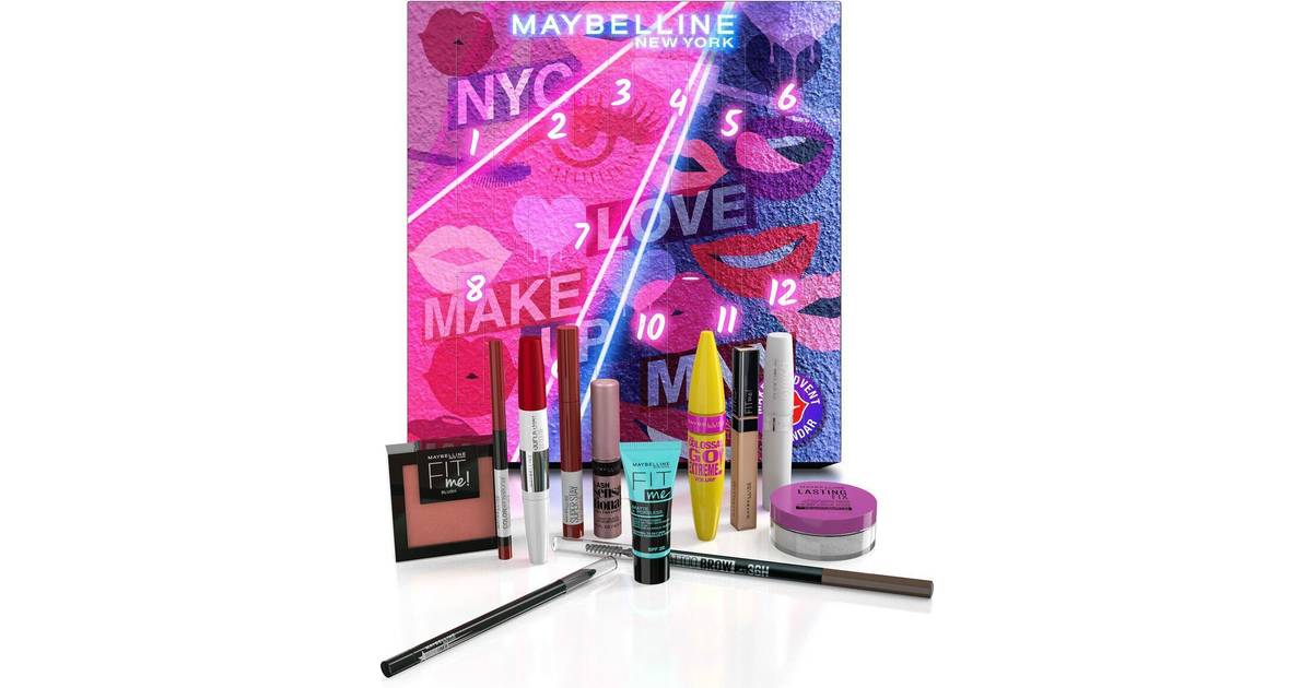 Maybelline MakeUp Set Advent Calendar 12 Pieces • Price