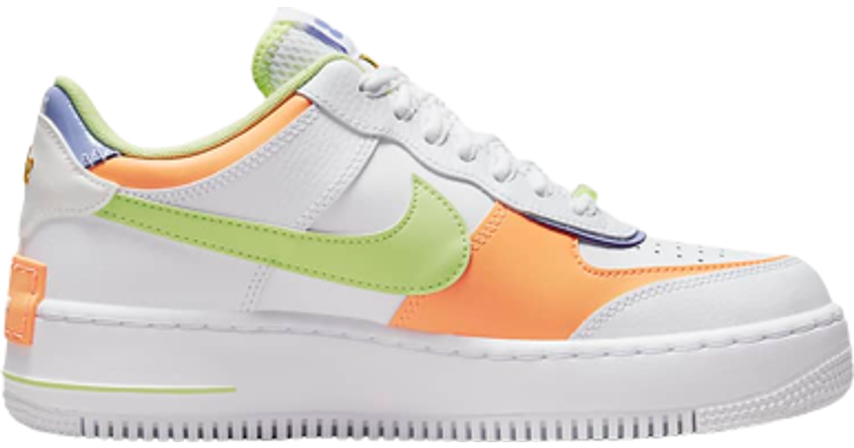 nike air force 1 white peach