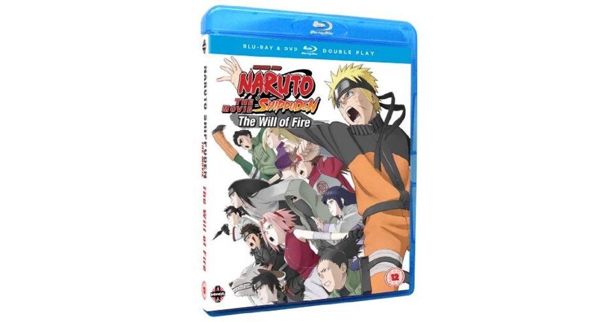 Naruto Shippuden Movie 3 The Will Of Fire Blu Ray Dvd Combo Pack Limited Edition