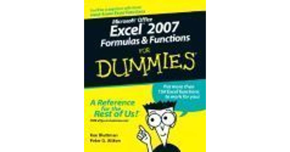 microsoft excel for dummies