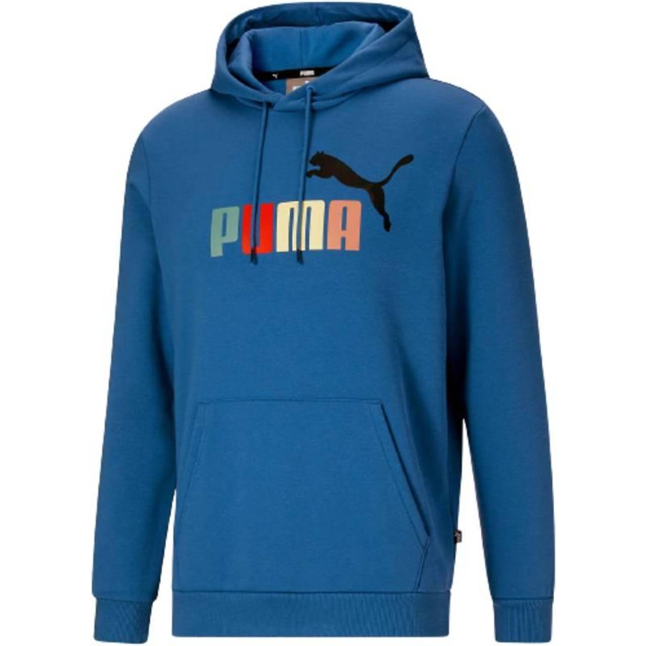 Puma Men's Essential++ Color Big Logo Fleece Hoodie • Price