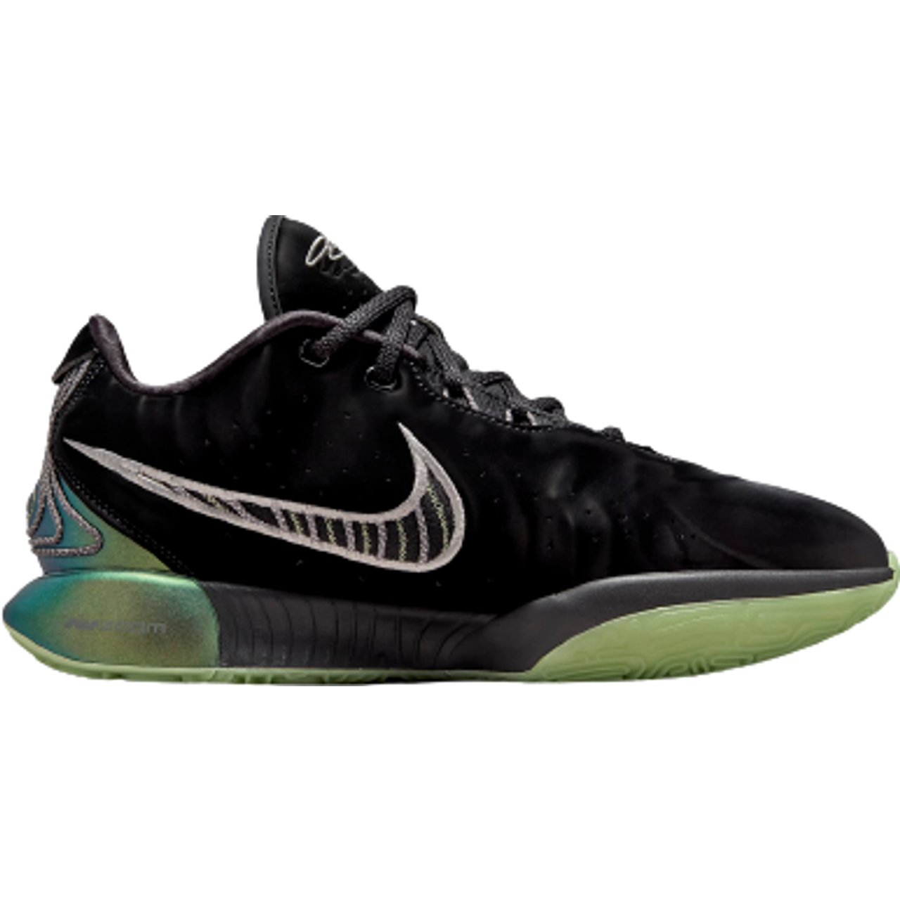 Nike LeBron XXI Tahitian M - Black/Iron Grey/Oil Green/Metallic Pewter