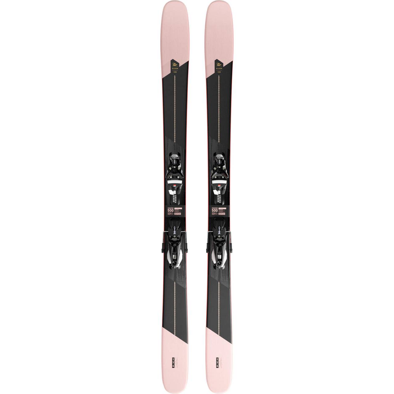 Wedze Ski Freeride Freestyle Slash 100 with Look NX 12 Konect GW ...