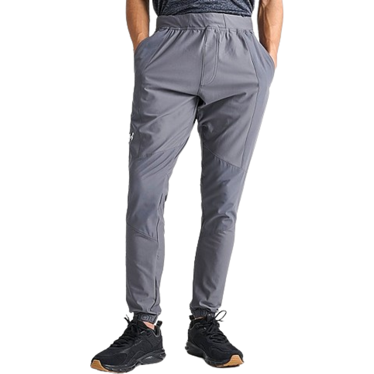 Under Armour Men's Vanish Woven Track Pant - Castlerock/White • Price