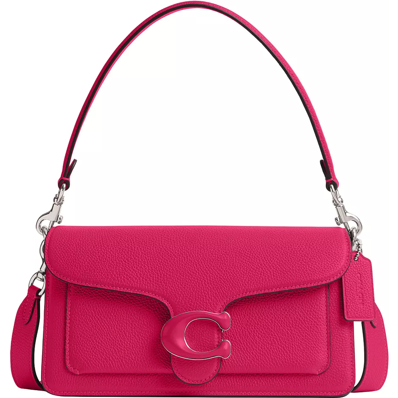 Coach Tabby Shoulder Bag 26 - Silver/Dragonfruit • Price