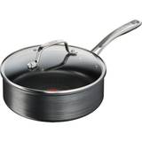 TEFAL Tefal Unlimited ON Induction 24cm Non-Stick Saute Pan with lid, Black  G25932AZ