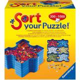 RECHIATO 8 Puzzle Sorting Trays with Lid 8x8 Premiunm Puzzle Trays Gift for  Puzzles 1000-1500 Pieces