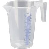  Joseph Joseph Align Angled 2-Piece Easy-Read Measuring Jug Set,  1 x 1L 1 x 50ml- Plastic, White: Home & Kitchen